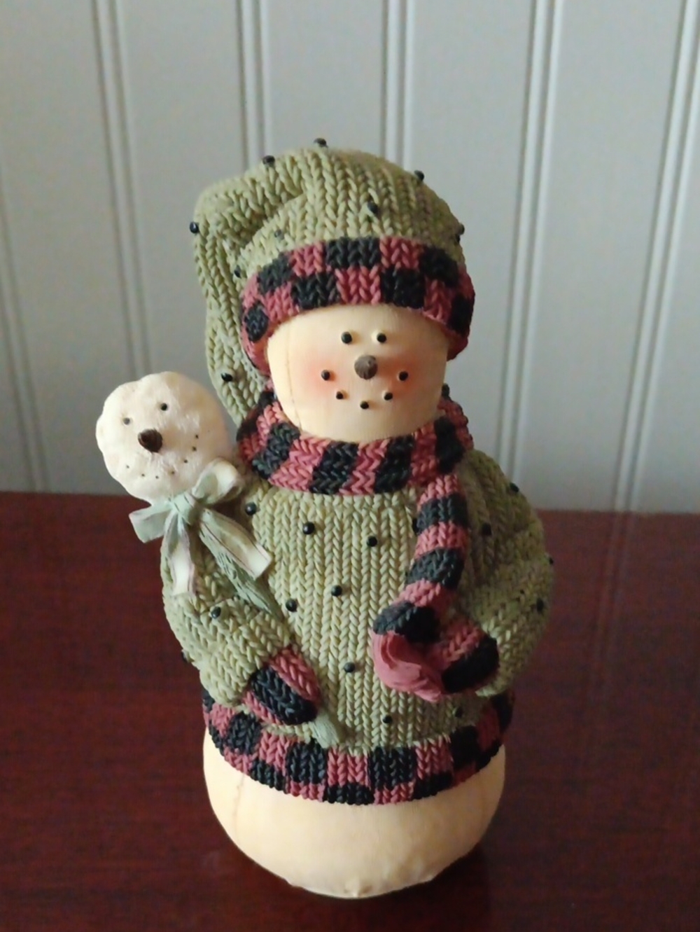 Plum Pudding Snowman By Heather Hykes